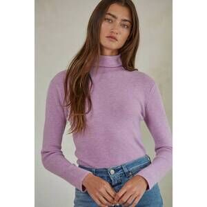 NEW BY TOGETHER turtleneck sweater in lavender